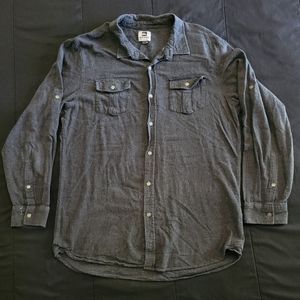 Quicksilver Flannel Shirt (Grey)